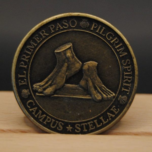 Moneda Pilgrim Spirit monedas souvenir del Camino de Santiago